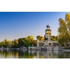 Glass Framed Art Latitude Run Retiro Spain Spain Framed Art