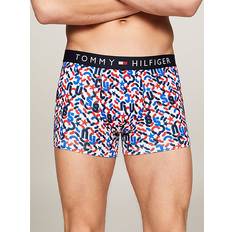 Tommy Hilfiger Polyester Men's Underwear Tommy Hilfiger TH Original Logo Waistband Trunks NYC CONVERSATIONAL