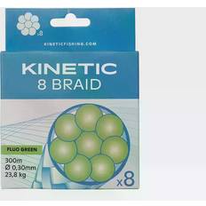 Kinetic Fishing Lines Kinetic 8 Braid Fluo Green 150m