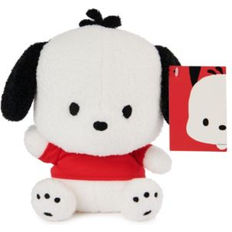 Hello Kitty Toys Hello Kitty Gund Sanrio Pochacco Plush, Puppy Stuffed Animal, For Ages 3 and up, 6" Multi-Color