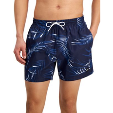 HUGO BOSS Swimming Trunks HUGO BOSS Men's Piranha Drawstring 5.3" Swim Trunks, Created for Macy's Open Blue