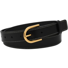 Fossil Women's D-Link Belt Black