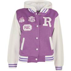 Purple Jackets A2Z Kids 11-12 Years, Lilac B.B Hooded NYC FOX Jacket Girls Boys Age 1-13 Yrs Purple