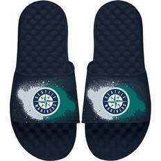 Islide Men's Navy Seattle Mariners Spray Paint Sandals