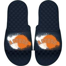 Islide Men's Navy Houston Astros Spray Paint Sandals