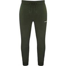 New Balance Men Trousers New Balance Stretch Graphic Logo Green Mens Classic Core Track Pants MP03901 ARG Dark Green Cotton