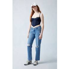 Pantalons & Shorts PacSun Eco V-Dip Ripped '90s Straight Leg Jeans - Women's