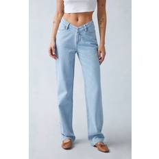 Pantalons & Shorts PacSun Women's Eco Light Indigo V-Dip '90s Boyfriend Jeans in Indigo