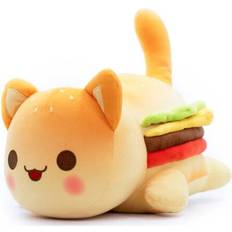 Aphmau Hamburger Aphmau Meows Cat Soft Pillow Stuffed Toys Plush Doll Kids Gift