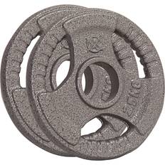 Weight Plates RIP X 2 2.5 kg Pair Olympic Weight Plates 2" Cast Iron 3 1.25-20KG Body Building