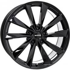 Nitro Bilfälgar Nitro Aero FF Gloss Black 7.5x19 5/112 ET45 B57.1