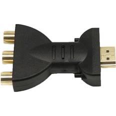 High Quality Gold-plated HDMI-compatibleto 3 RGB Component Converter HDMI-compatible Cables