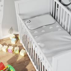 Panda Kid's Bamboo Toddler Pillow White