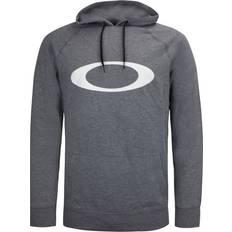Oakley Clothing Oakley Long Sleeve Pullover Graphic Logo Grey Mens Sarge Hoodie 472391AU 24G UK