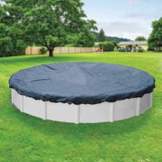 Pool Mate Extreme-Mesh 21 ft. Round Blue/Black Winter Cover