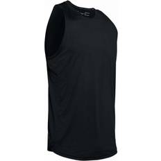 Under Armour Black Tank Tops Under Armour Stephen Curry Crew Neck Sleeveless Black Mens Vest 1342979 001