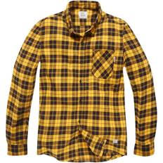 Flannel Shirts Vintage Industries Riley Flannel Shirt - Yellow/Black