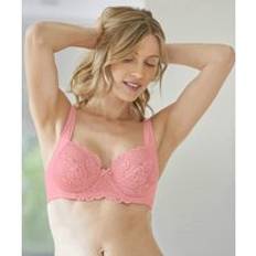 Damart Pack of Underwired Lacy Bras Blue