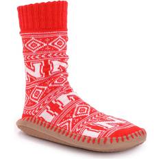 Foam - Unisex Slippers Muk Luks Game Day Nebraska Corn Huskers Slipper Socks