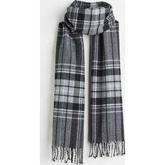 H&M Men Scarfs H&M & Patterned Scarf Black