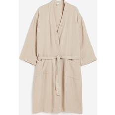 H&M Robes H&M & Muslin Bathrobe Beige