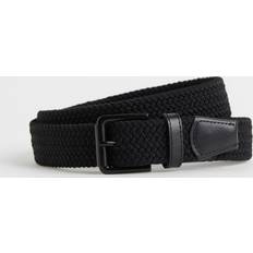 H&M Men Accessories H&M & Elasticized Fabric Belt Black