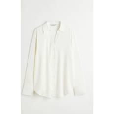 White - Women Blouses H&M & V-neck Blouse White