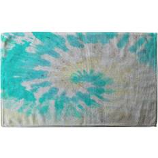 Kitchen Towels on sale Ebern Designs Tie Dye Pattern Shibori Print Tea Kitchen Towel