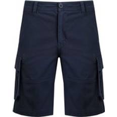Weird Fish Men Trousers & Shorts Weird Fish Rigney Cargo Shorts Navy