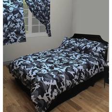 Ebern Designs Asko Set Duvet Cover Black