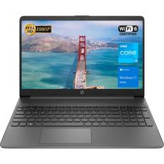 HP 20 GB Laptops HP Essential Laptop, 15.6" FHD Display, Intel Core i3-1215U Processor, 12GB RAM, 512GB SSD, Webcam, Wi-Fi 6, HDMI, Windows 11 Home, KKE Accessories, Gray