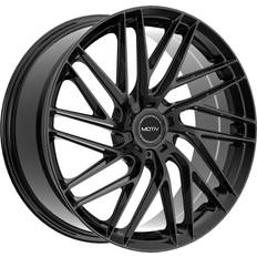 Car Rims Motiv 429B 22x9 5x115/5x120 +20mm Gloss Black Wheel Rim Inch