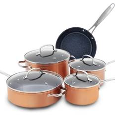 Cookware NuWave 9pc Healthy Duralon Cookware Set with lid