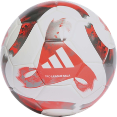 adidas Tiro League Sala Ball - White/Solar Red/Iron Metallic