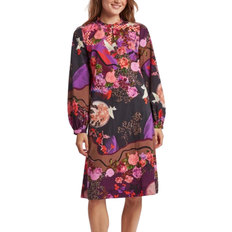 Knælange kjoler - Multifarvet Nümph Vicki Dress - Vibrant Orchid