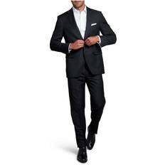 Best Suits Alton Lane Modern-Fit Mercantile Tailored Performance 2 Piece Suit - Black