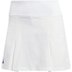 Adidas Women Club Pleated Tennis Skirt - White