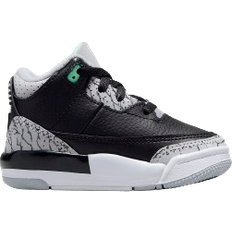 Nike Air Jordan 3 Retro TD - Black/Wolf Grey/White/Green Glow