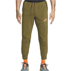 Nike trail pants Nike Trail Dawn Range Men's Dri-FIT Running Pants - Olive Flak/Black/Bright Mandarin