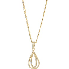 Siersbøl Drop Necklace - Gold/Transparent
