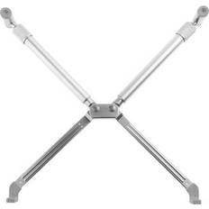 Laptop Stands Keshen Universal Aluminum Alloy Laptop Stand Holder Folding Adjustable Portable Notebook X-Stand Bracket