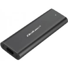 Externa lagringschassin Qoltec 50312 NVMe SSD USB 3.1