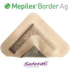 First Aid Mölnlycke Health Care Mepilex Border AG Antimicrobial Foam Dressing 10cm