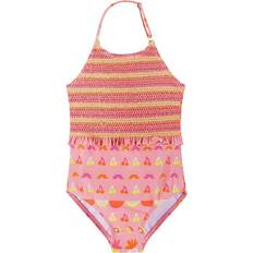 Pink Swimwear Children's Clothing Andy & Evan Andy & Evan girls Halter Swimsuit 2T Pink