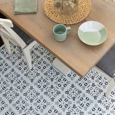 Plastic Flooring on sale D-C-Fix d-c-fix Cubia Pattern Sticky Back Vinyl Floor Tile 33 Pack