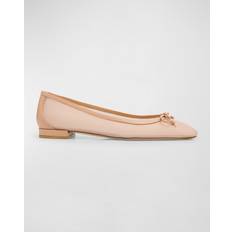 Shoes Stuart Weitzman Arabella Mesh Bow Ballerina Flats