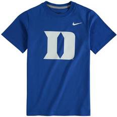 Tops Nike Youth Royal Blue Devils Cotton Logo T-Shirt