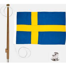 Adela Flagpakke med bådflag Royal, Sverige, bomuldslignende polyester 230