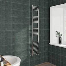 Heated Towel Rails NRG 1600x300mm, Curved Chrome