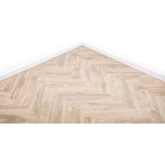 Lino flooring roll Grandismo 2m, 10m Sunbeam Herringbone Vinyl Lino Roll Flooring